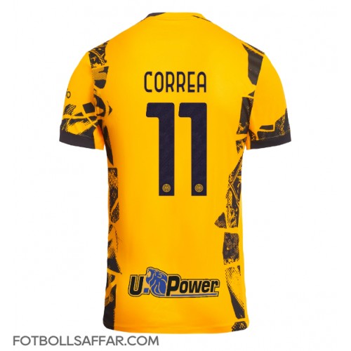 Inter Milan Joaquin Correa #11 Tredjeställ 2024-25 Kortärmad